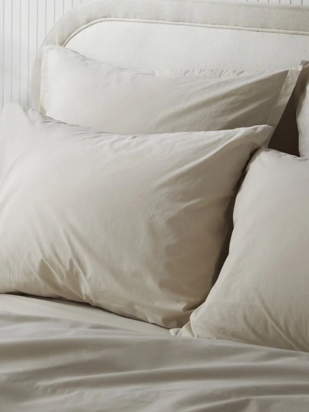 NWT Parachute 100% Cotton Standard Pillowcase Set Sand